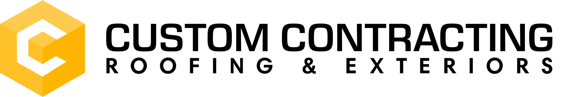 Custom Contracting Roofing logo