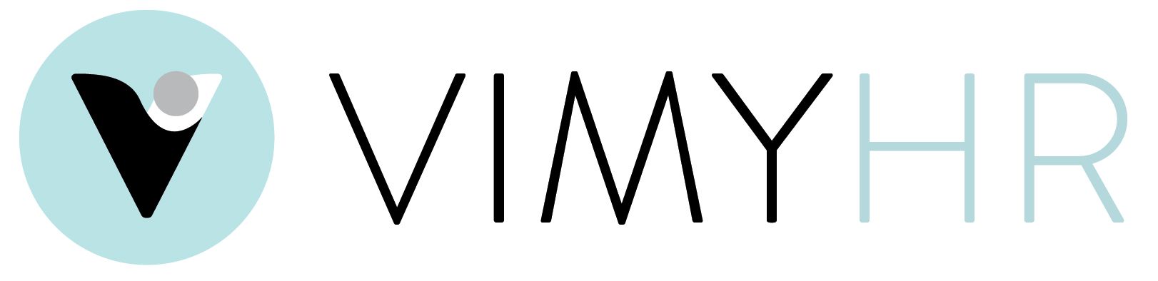 VIMY HR Consulting logo on a personalized direct mail postcard