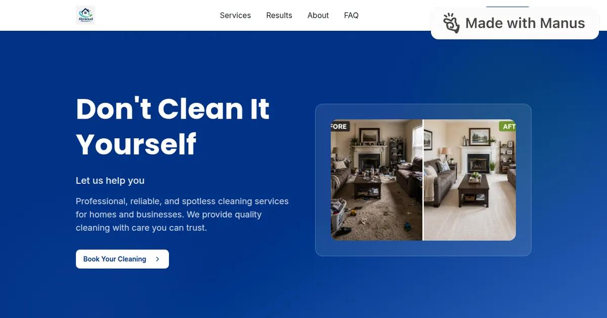 Abreoud cleaning logo