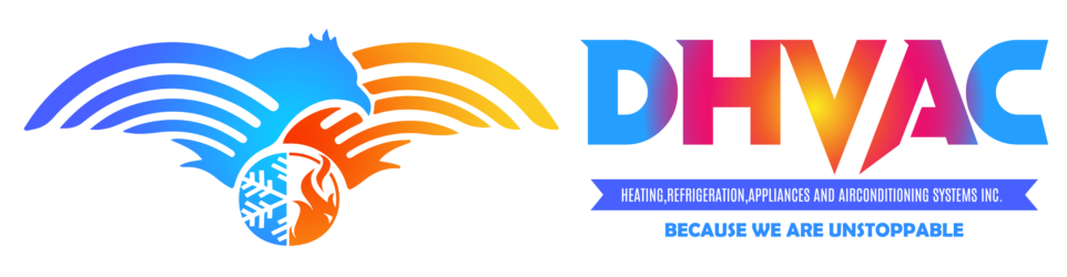 DHVAC REFRIGERATION logo