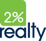 2% (Percent) Realty logo