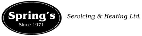 Spring's Servicing & logo