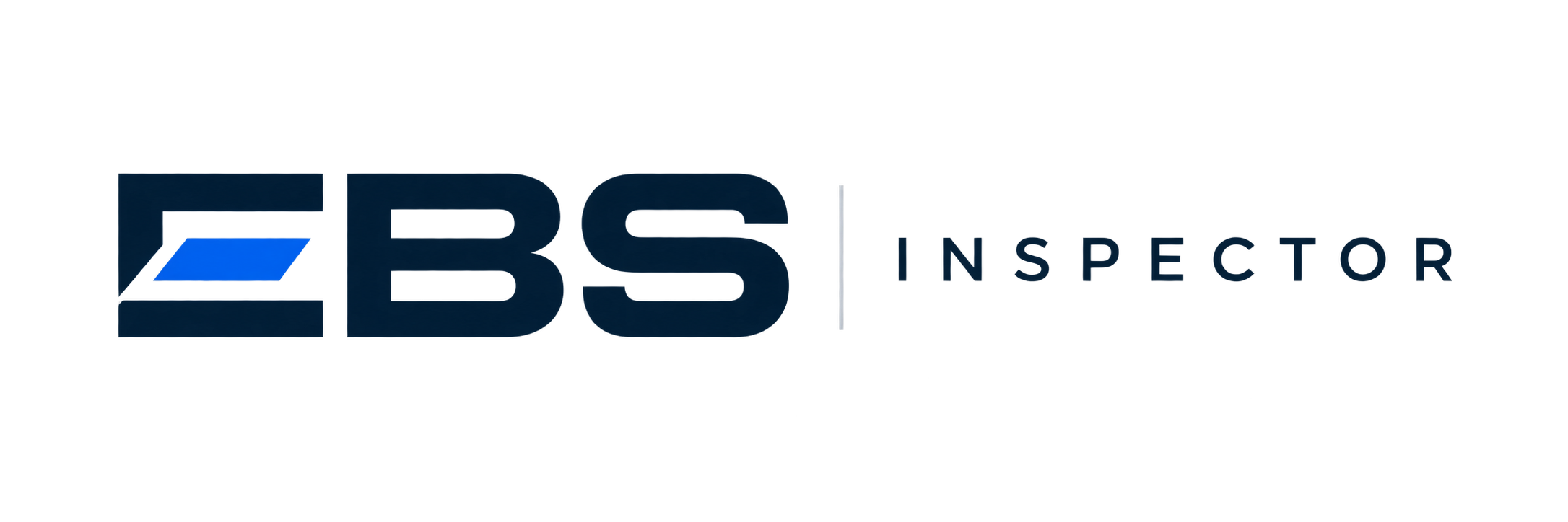 EBS Inspector logo on a personalized direct mail postcard