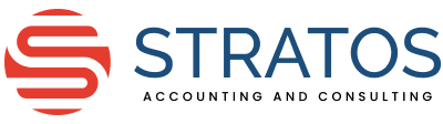 Stratos Accounting & logo
