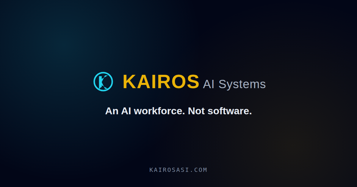 KAIROS AI SYSTEMS logo