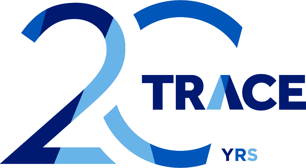 Trace Associates Inc. logo on a personalized direct mail postcard