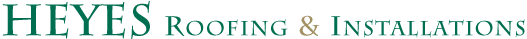 Heyes Roofing & logo