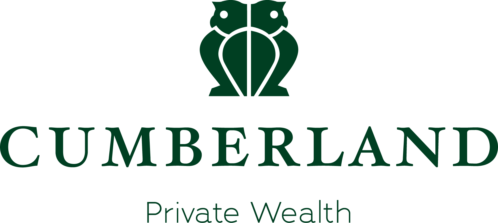 Cumberland Private Wealth logo on a personalized direct mail postcard