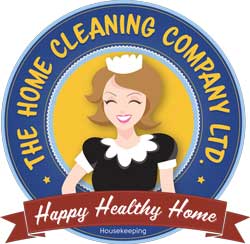 THE HOME CLEANING COMPANY logo