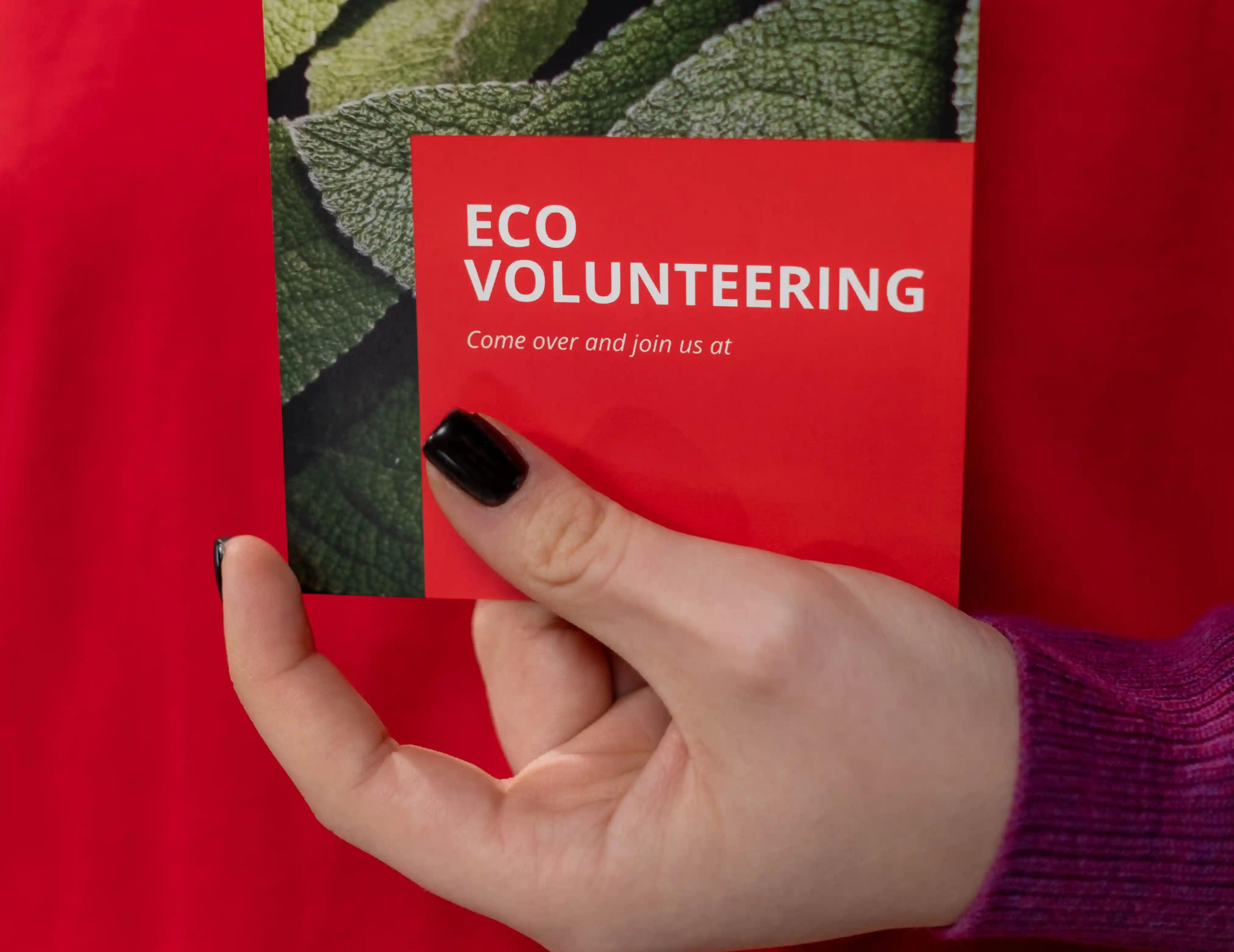 Charity printing and eco-friendly with targeted mailings