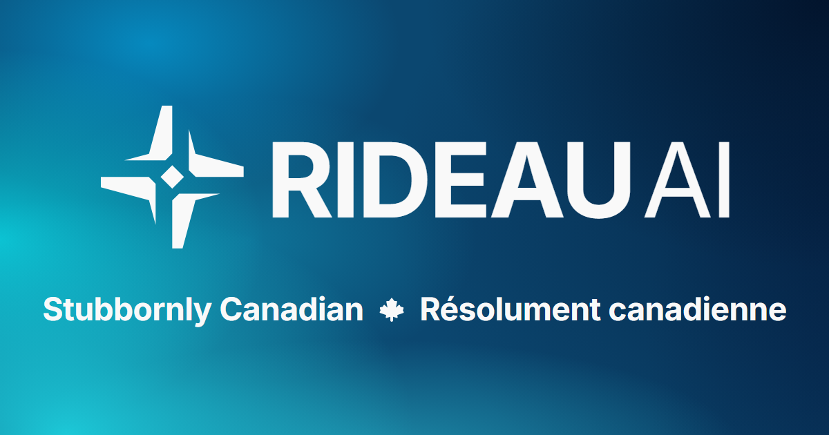 Rideau AI photo