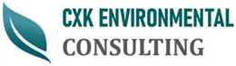 CXK Environmental Consulting logo on a personalized direct mail postcard