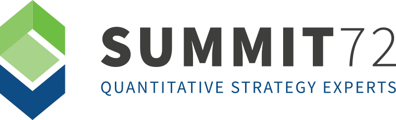SUMMIT72 Quantitative logo on a personalized direct mail postcard