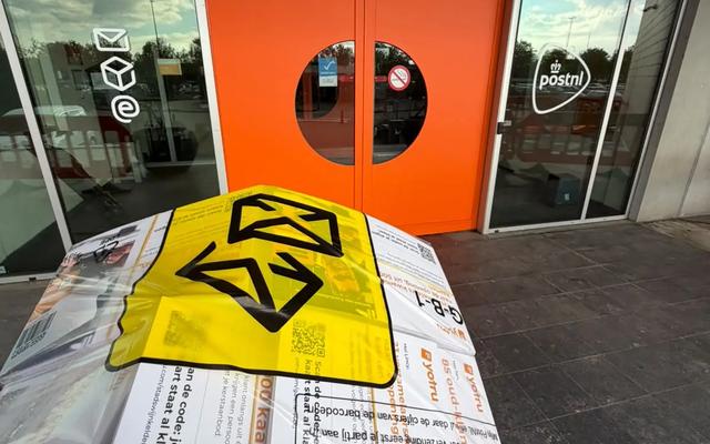 Zakelijke kaarten in bulk aangeleverd bij PostNL