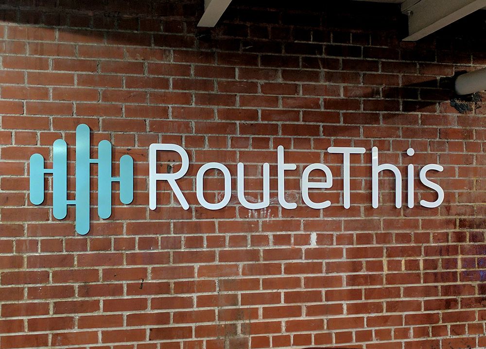 RouteThis photo printed on a personalized direct mail postcard