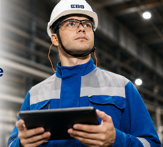 EBS Inspector photo printed on a personalized direct mail postcard