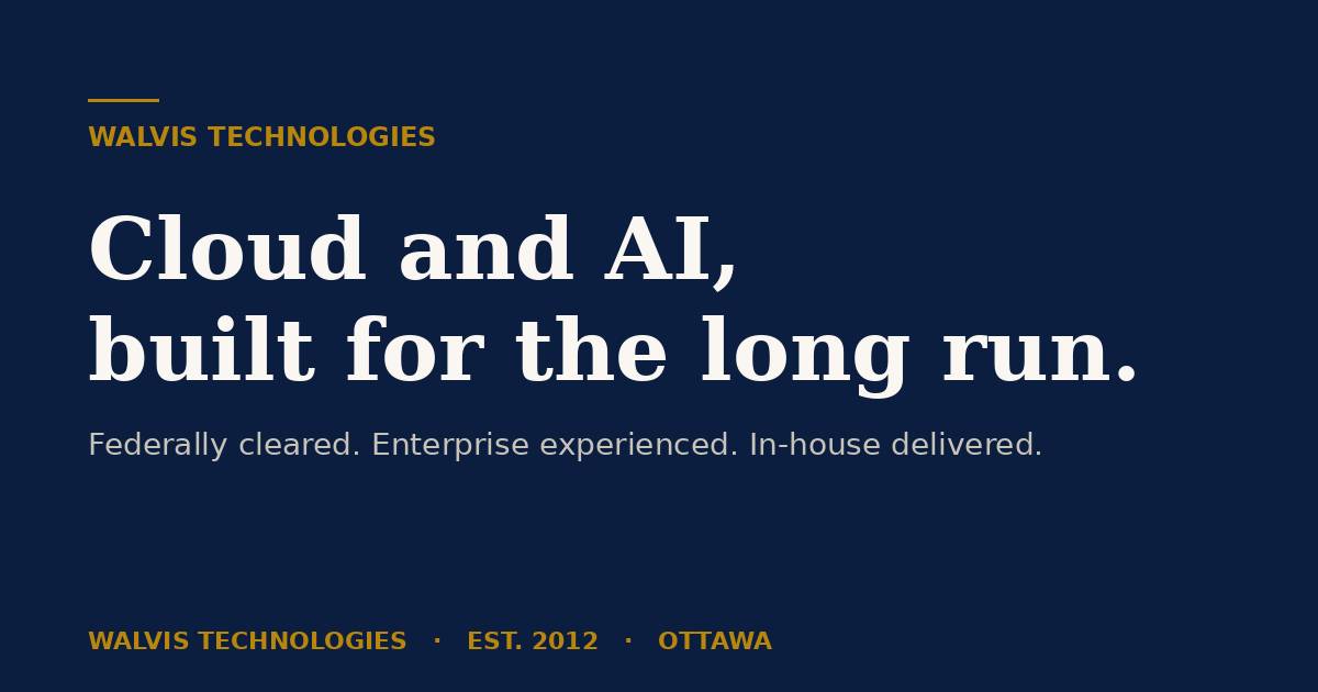 Walvis Technologies logo