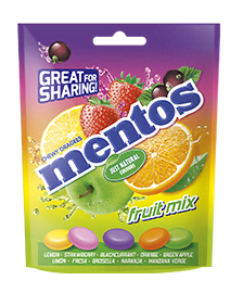Mentos Bag Fruit Mix