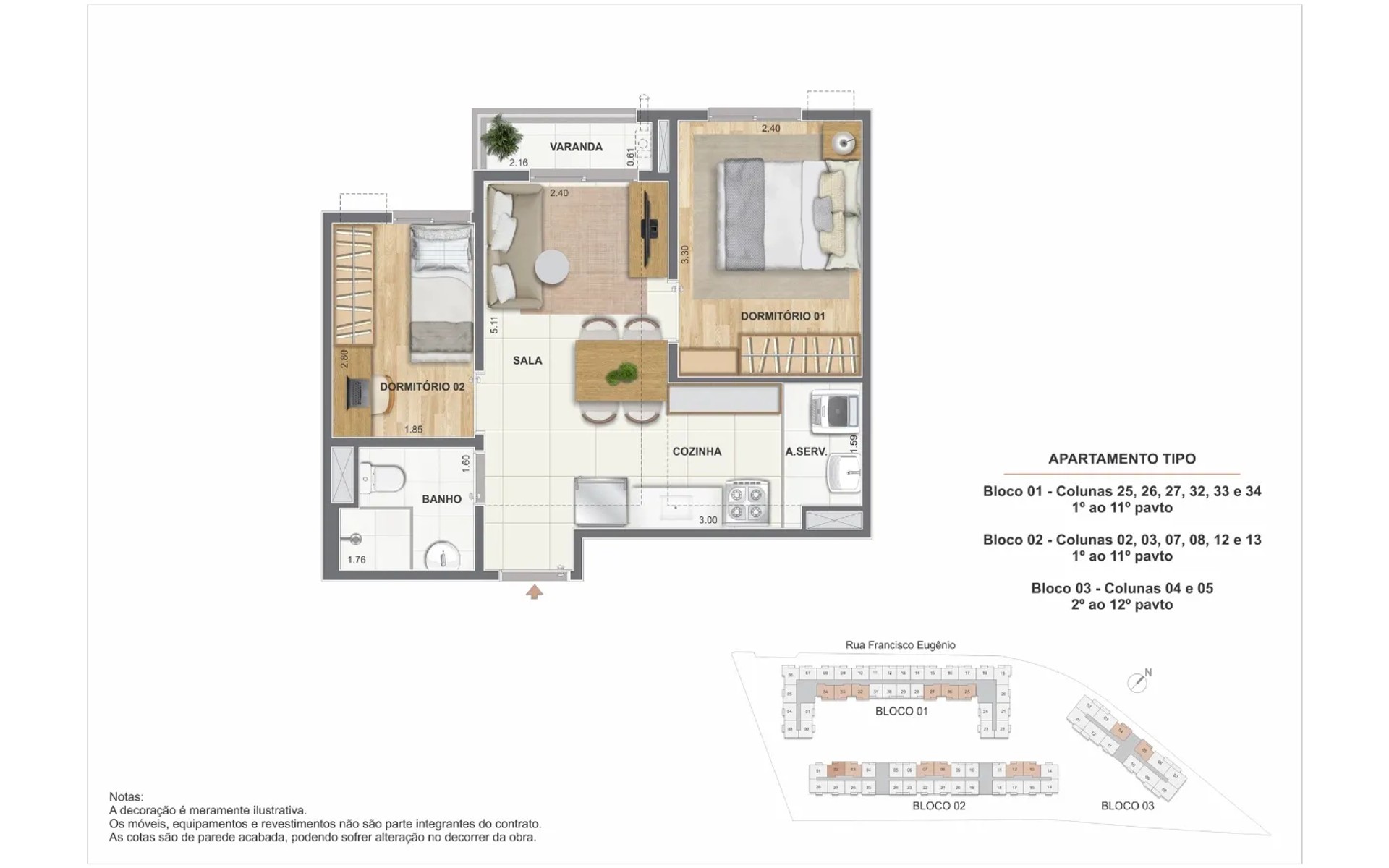 Residencial Cartola — planta 5