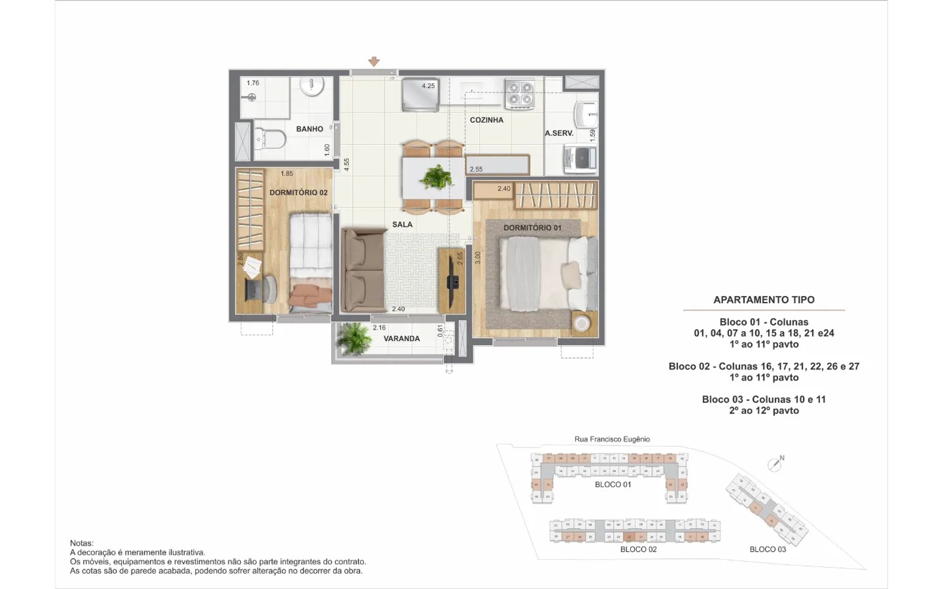 Residencial Cartola — planta 6