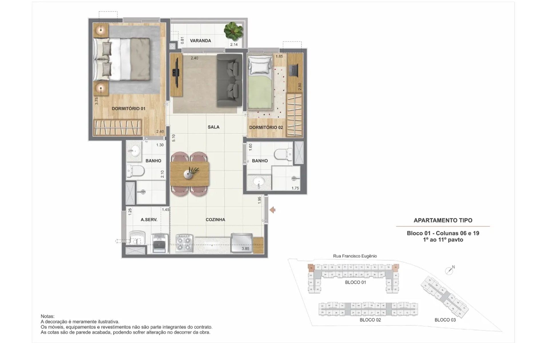 Residencial Cartola — planta 2