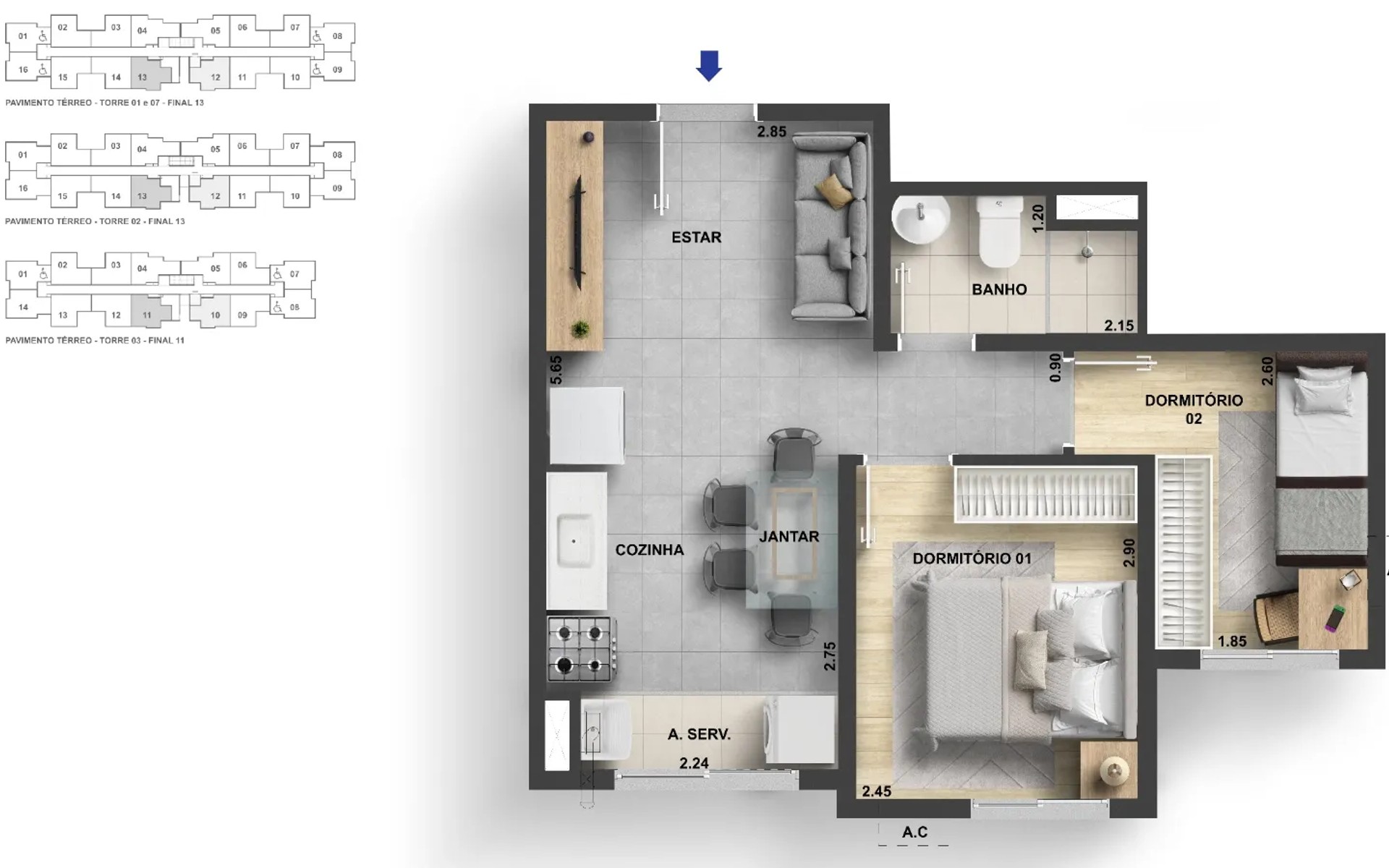 Completo Parque Brito III — planta 6