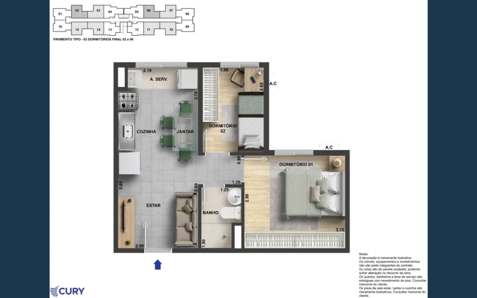 My Jacarepaguá Life — planta 4