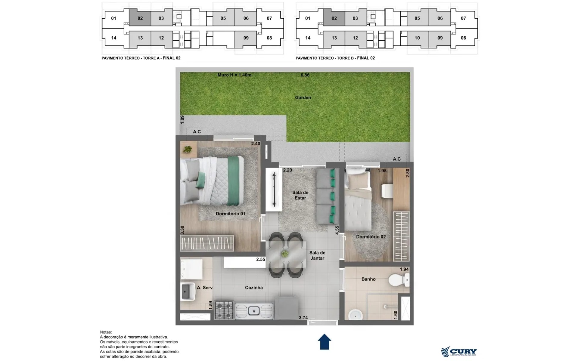 Connect Bonsucesso — planta 1