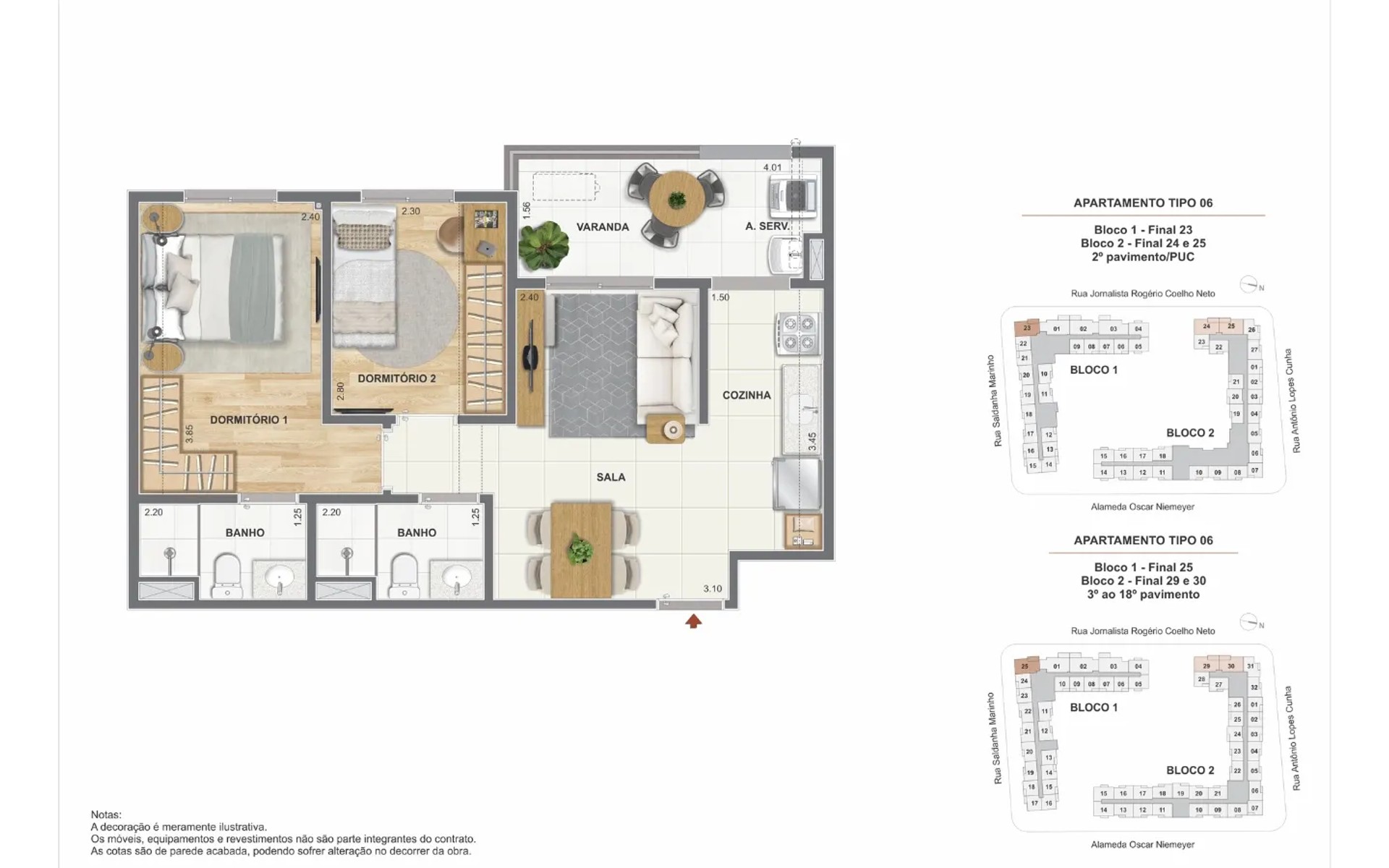 Orla Central — planta 4