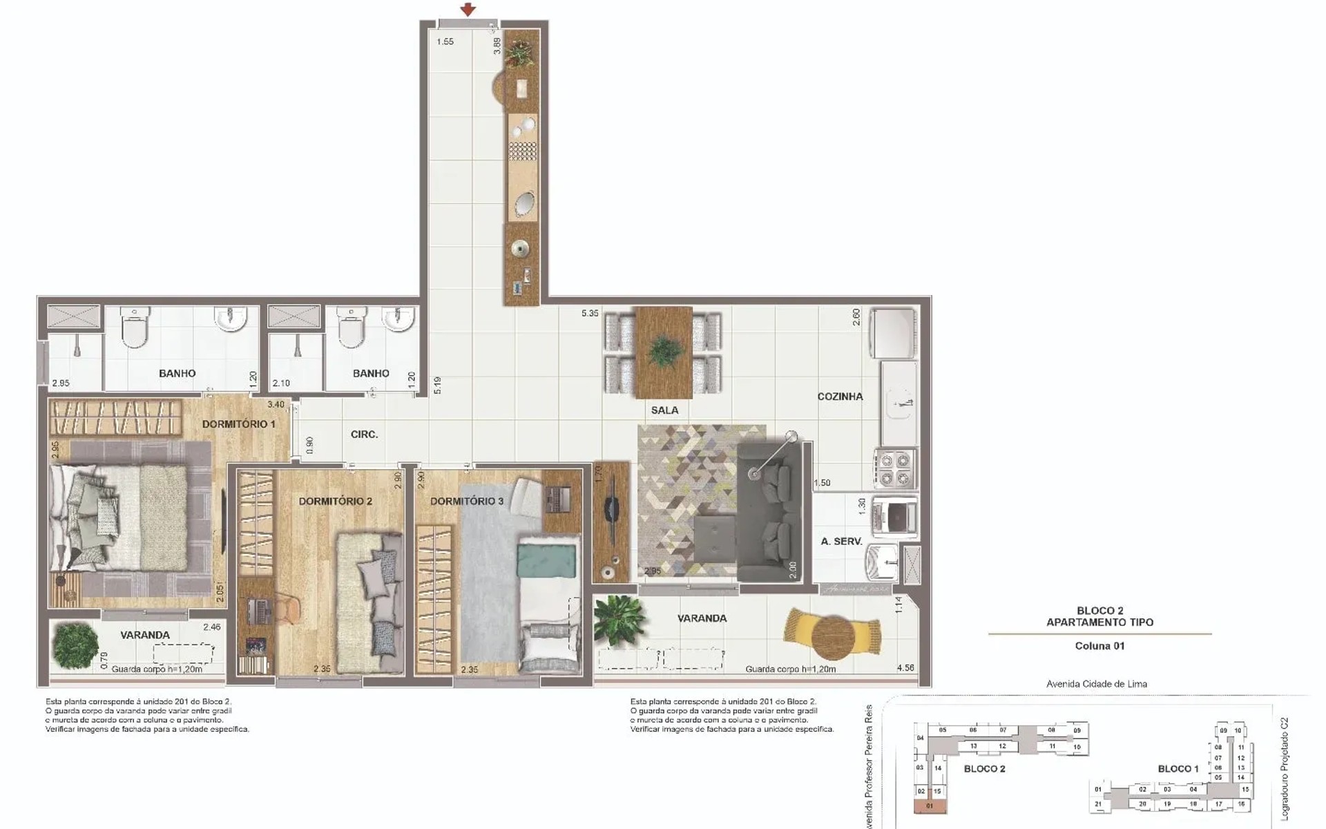 Pateo Nazareth — planta 1