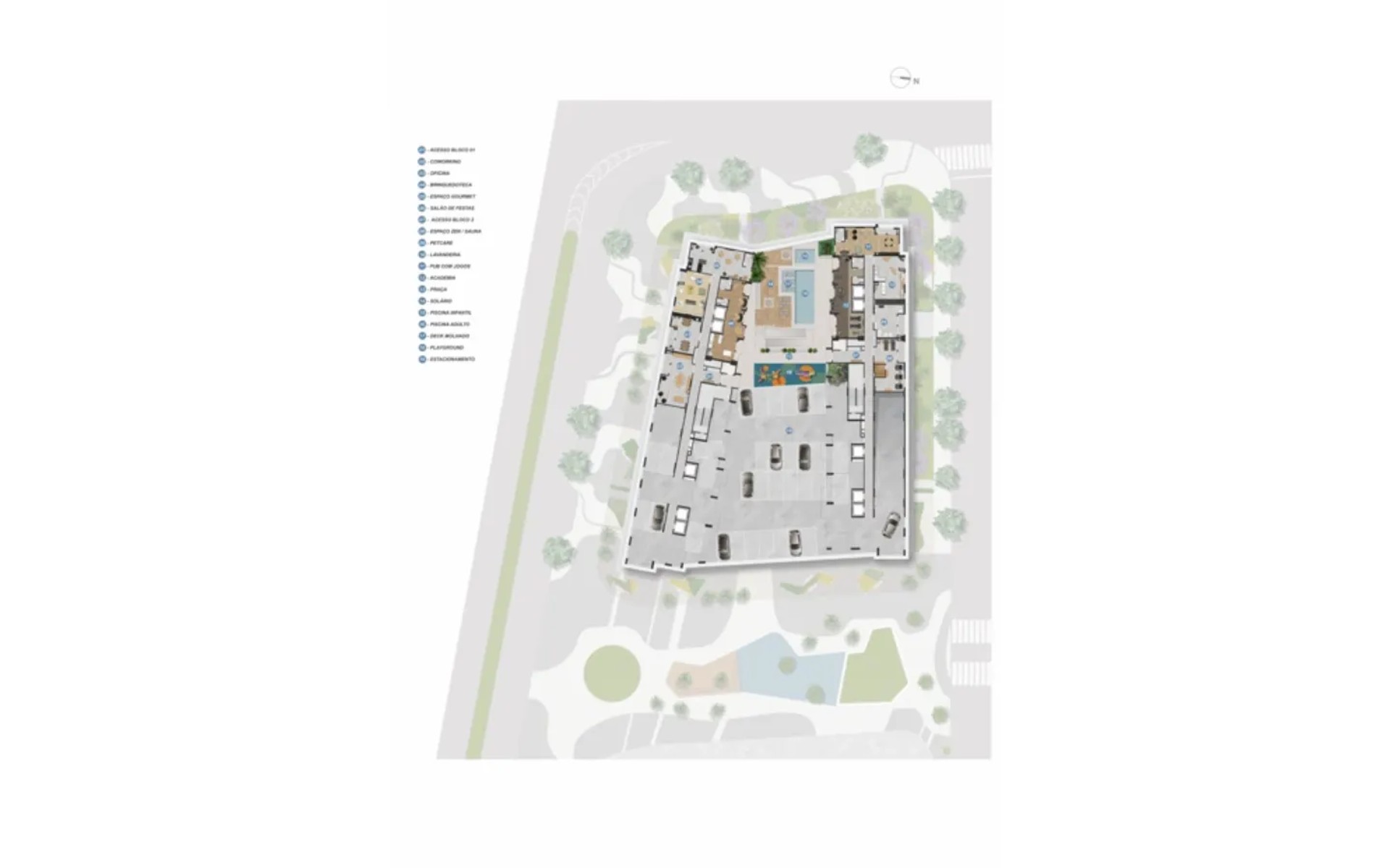 The Pier Residencial — planta 11