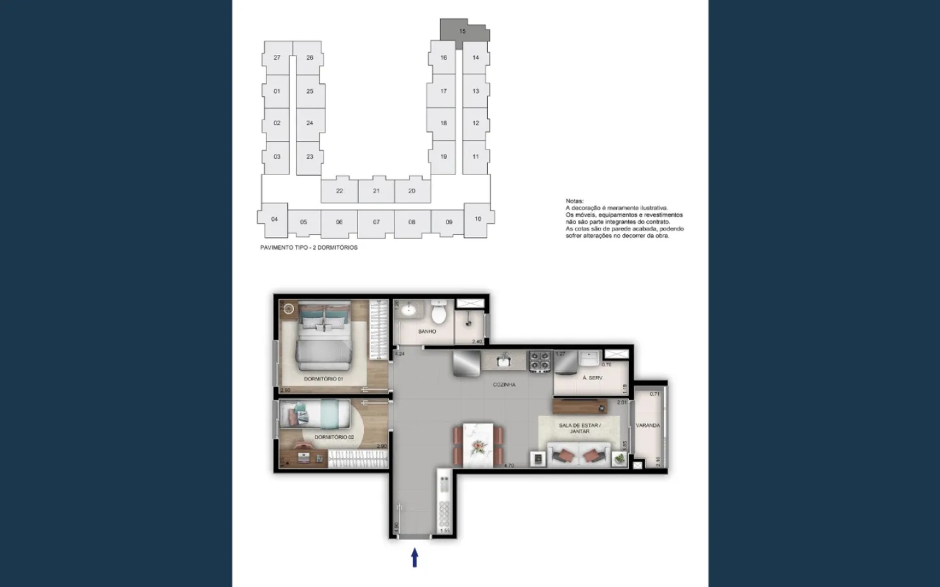 Residencial Porto Maravilha — planta 5