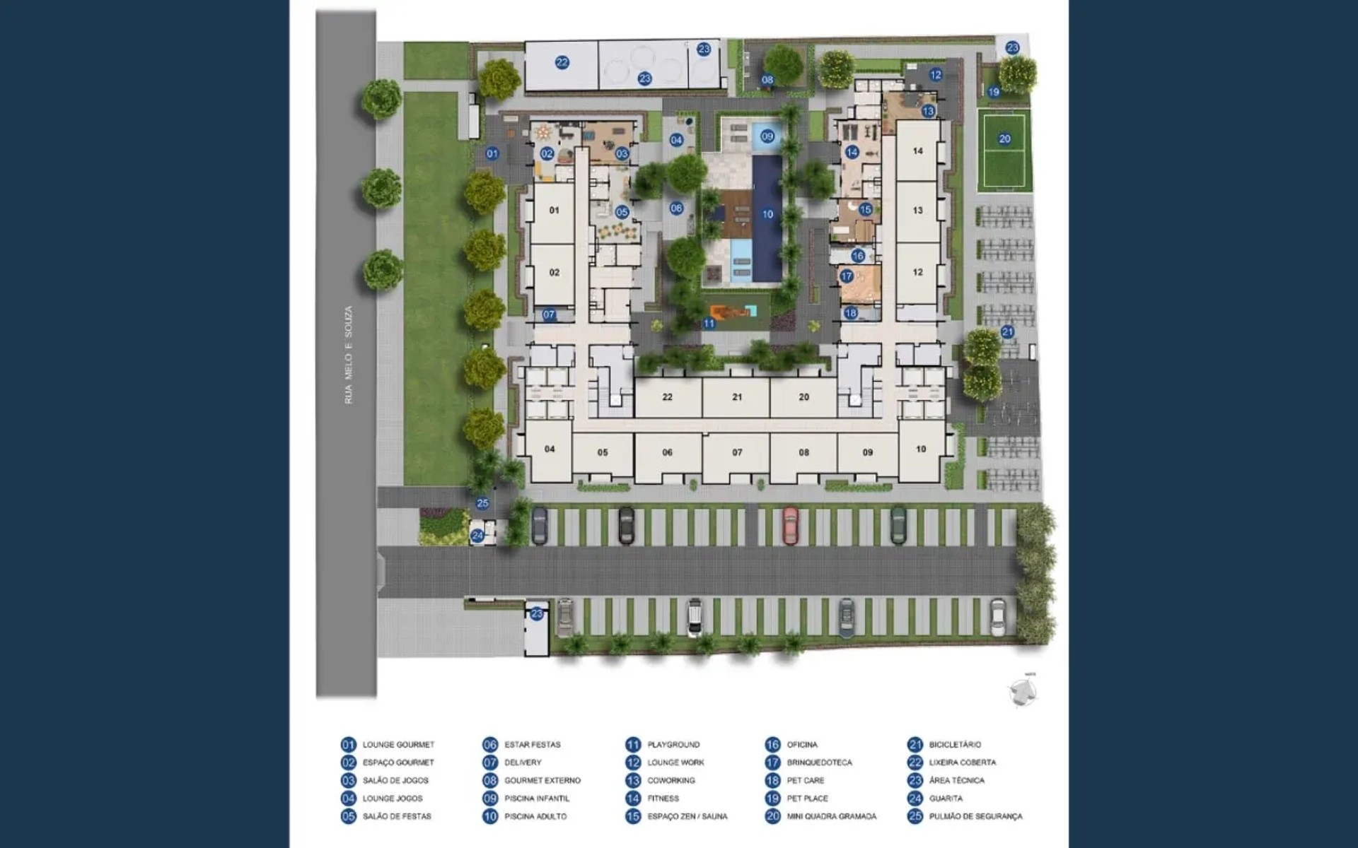 Residencial Porto Maravilha — planta 1