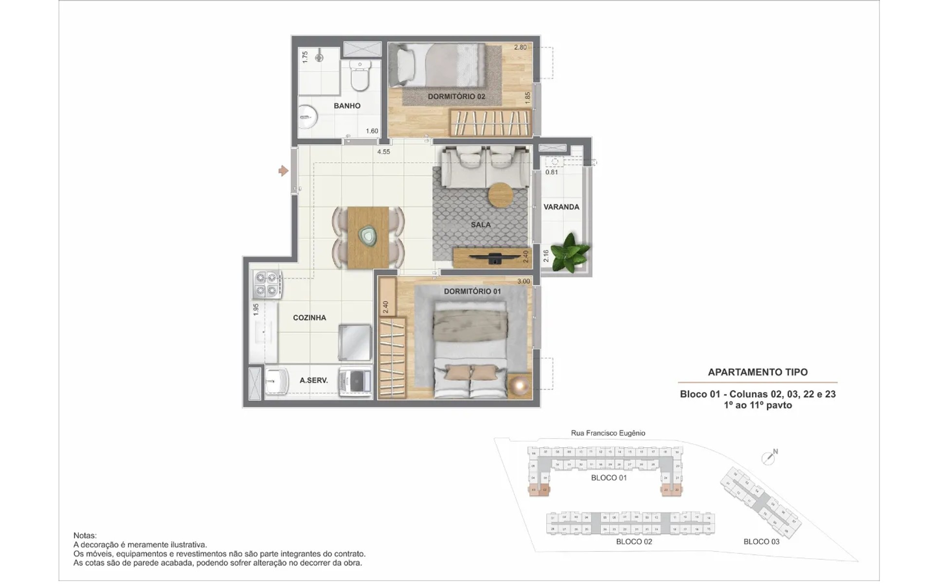 Residencial Cartola — planta 4