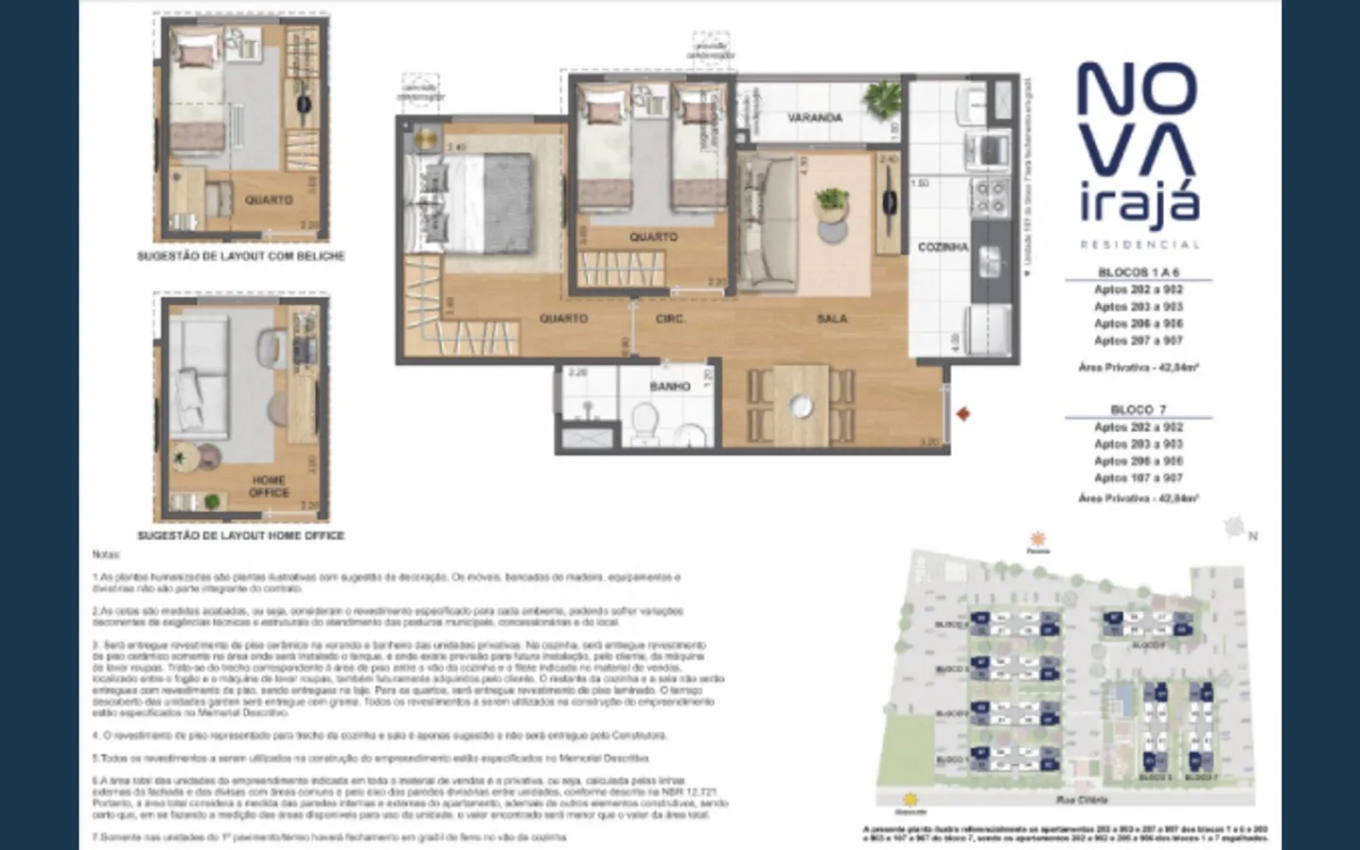 Nova Irajá Residencial — planta 2
