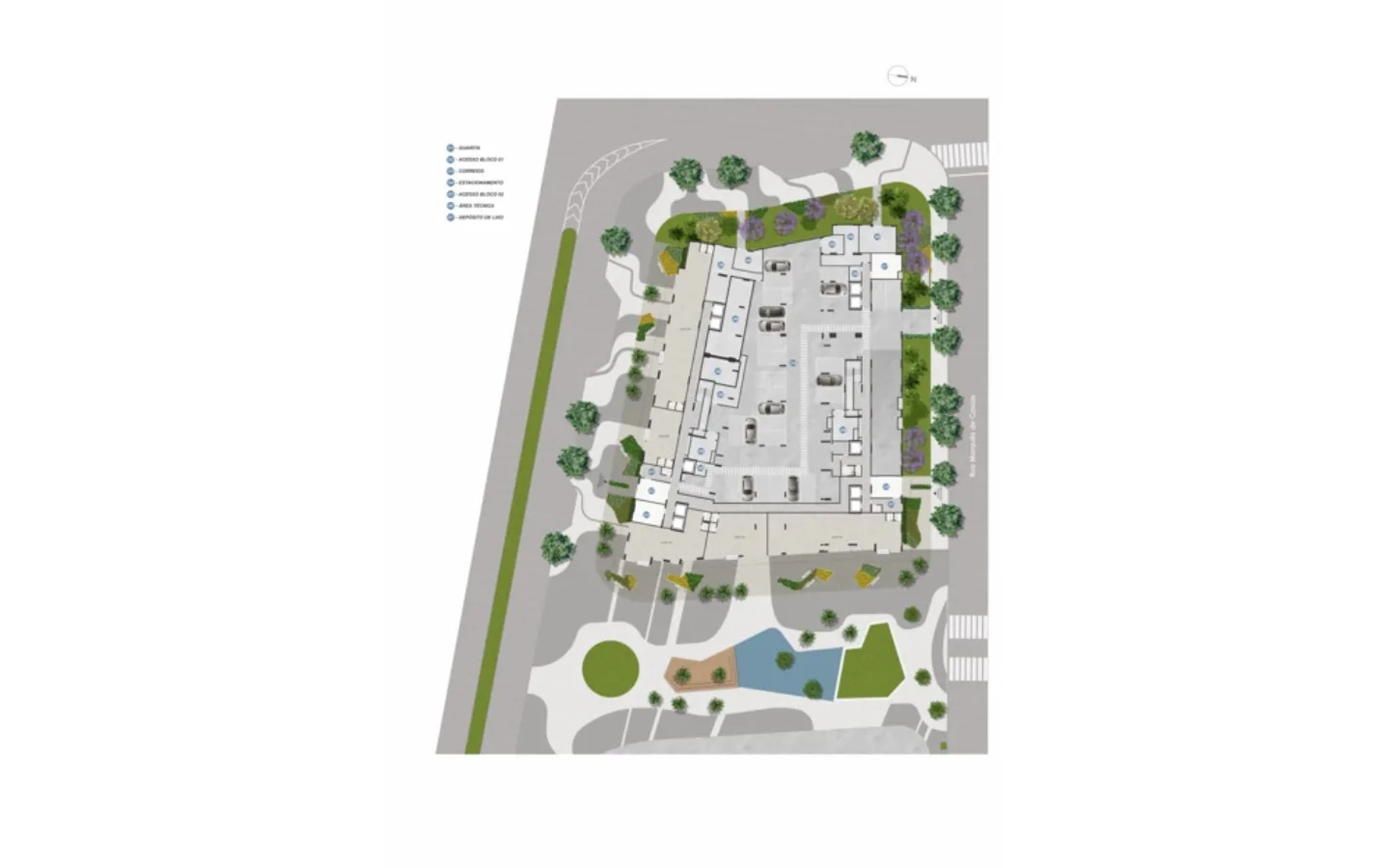The Pier Residencial — planta 8