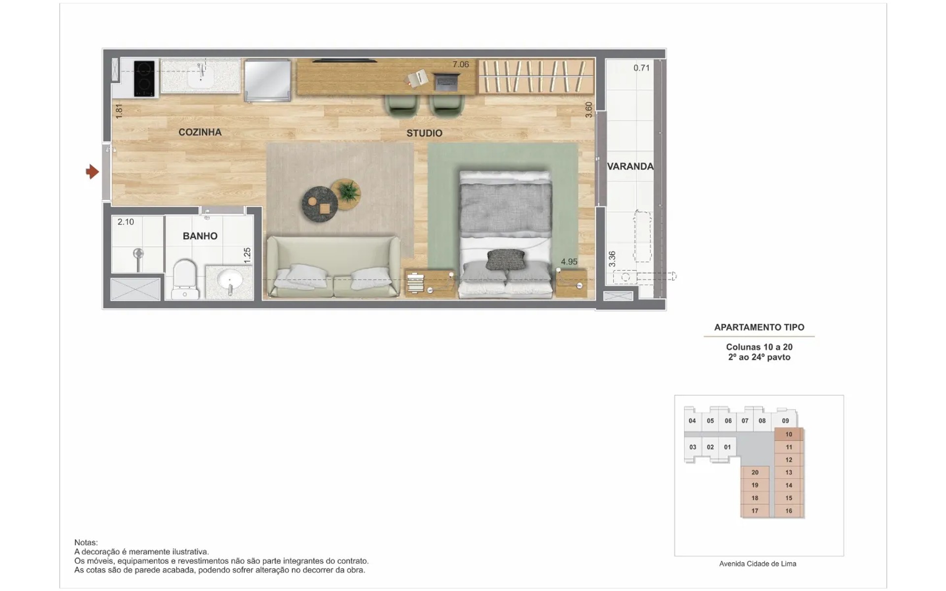 Ciata Residencial — planta 3