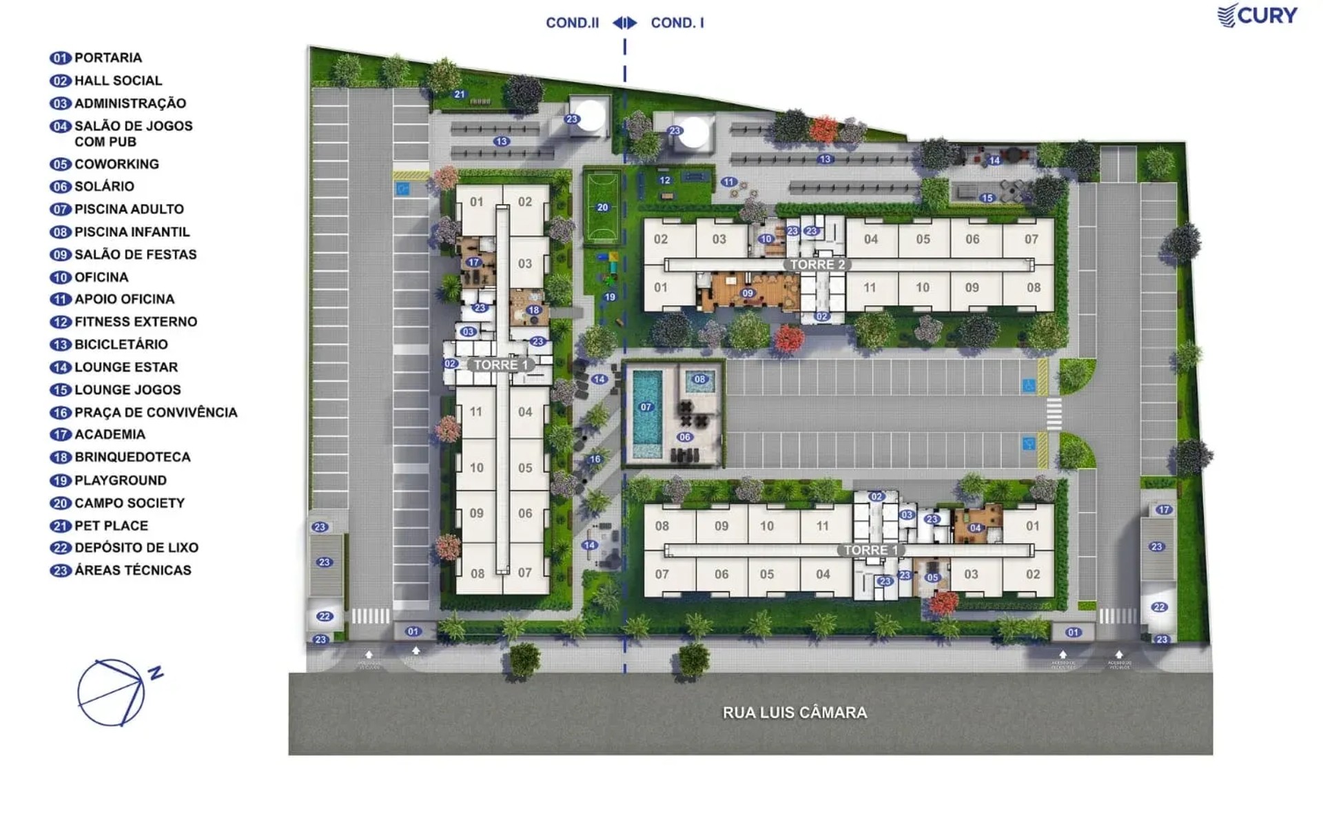 Residencial Nova Olaria — planta 1