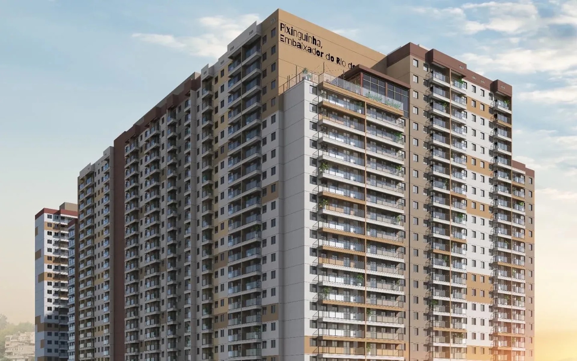 Residencial Pixinguinha - Condomínio Carinhoso — fachada