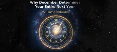 Why December Determines Your Entire Next Year – The Tantric Explanation