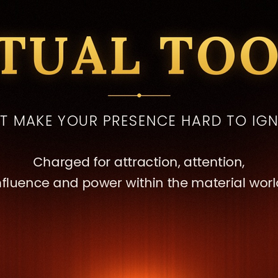 Ritual Tools Charged for Attraction, Presence & Influence