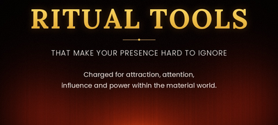 Ritual Tools Charged for Attraction, Presence & Influence
