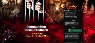 Commanding Ritual Feedback: How a Custody Case Moved Toward Bail in 30 Days