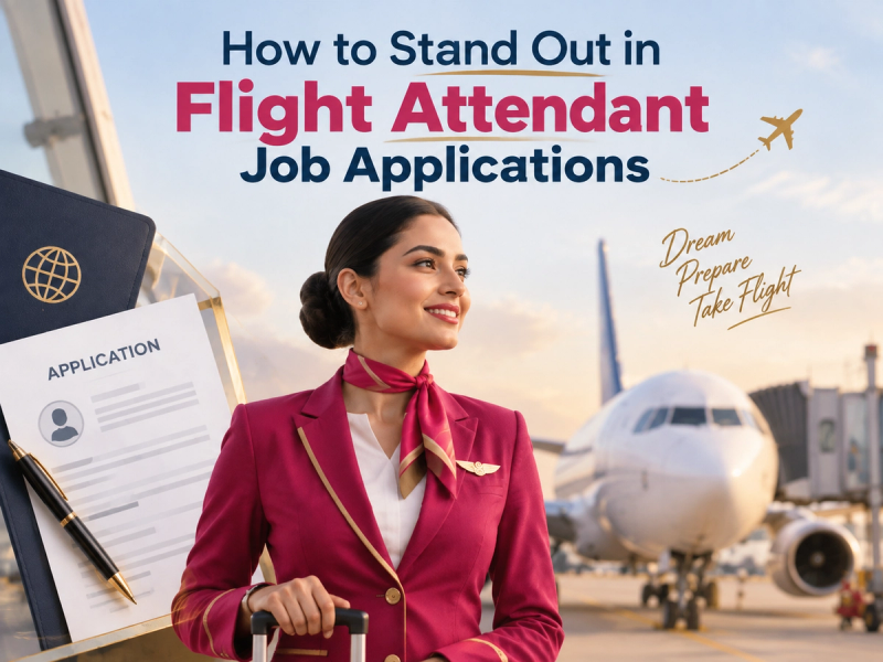 How to Stand Out in Flight Attendant Job Applications