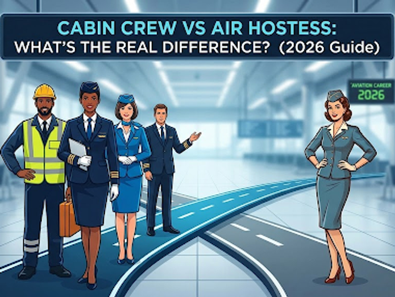 Cabin Crew vs Air Hostess: Difference, Meaning & Salary (2026)