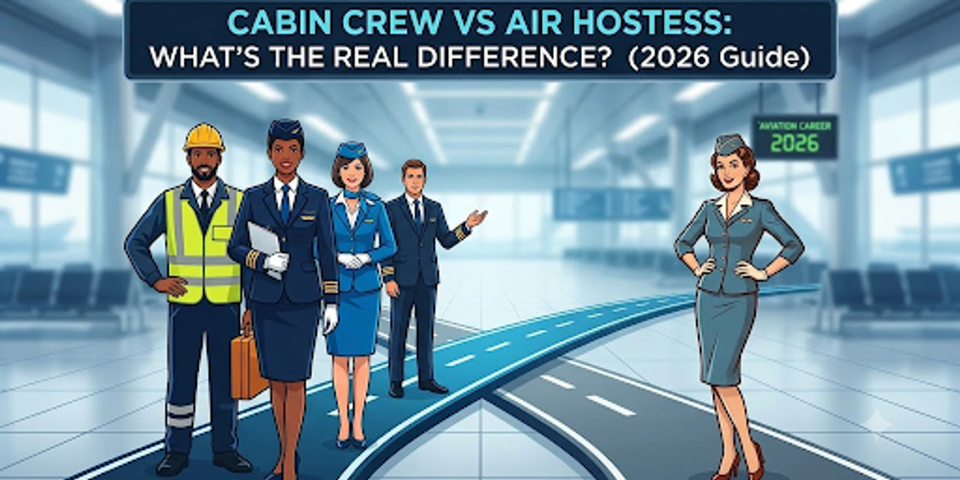 Cabin Crew vs Air Hostess: Difference, Meaning & Salary (2026)
