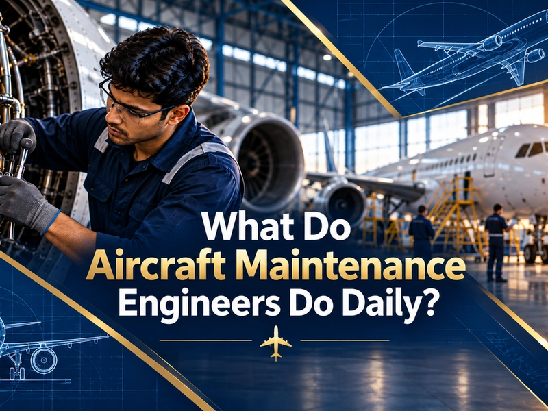 What Do Aircraft Maintenance Engineers Do Daily? 