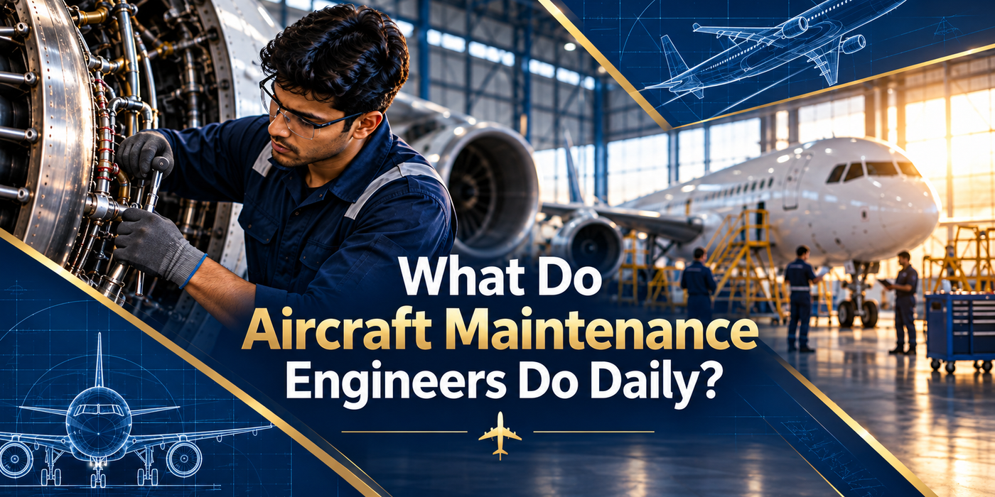 What Do Aircraft Maintenance Engineers Do Daily?