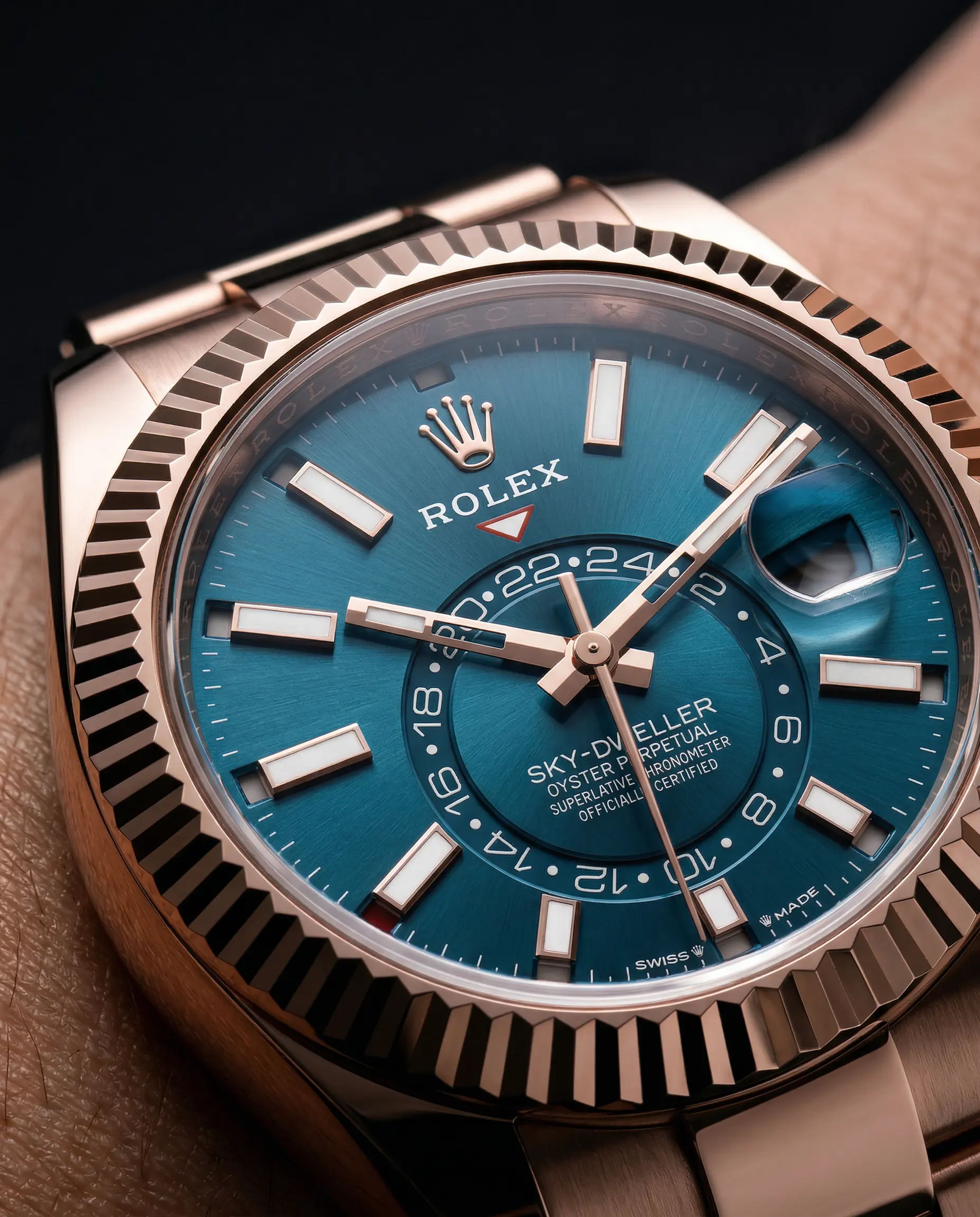 Rolex Sky-Dweller Everose Gold