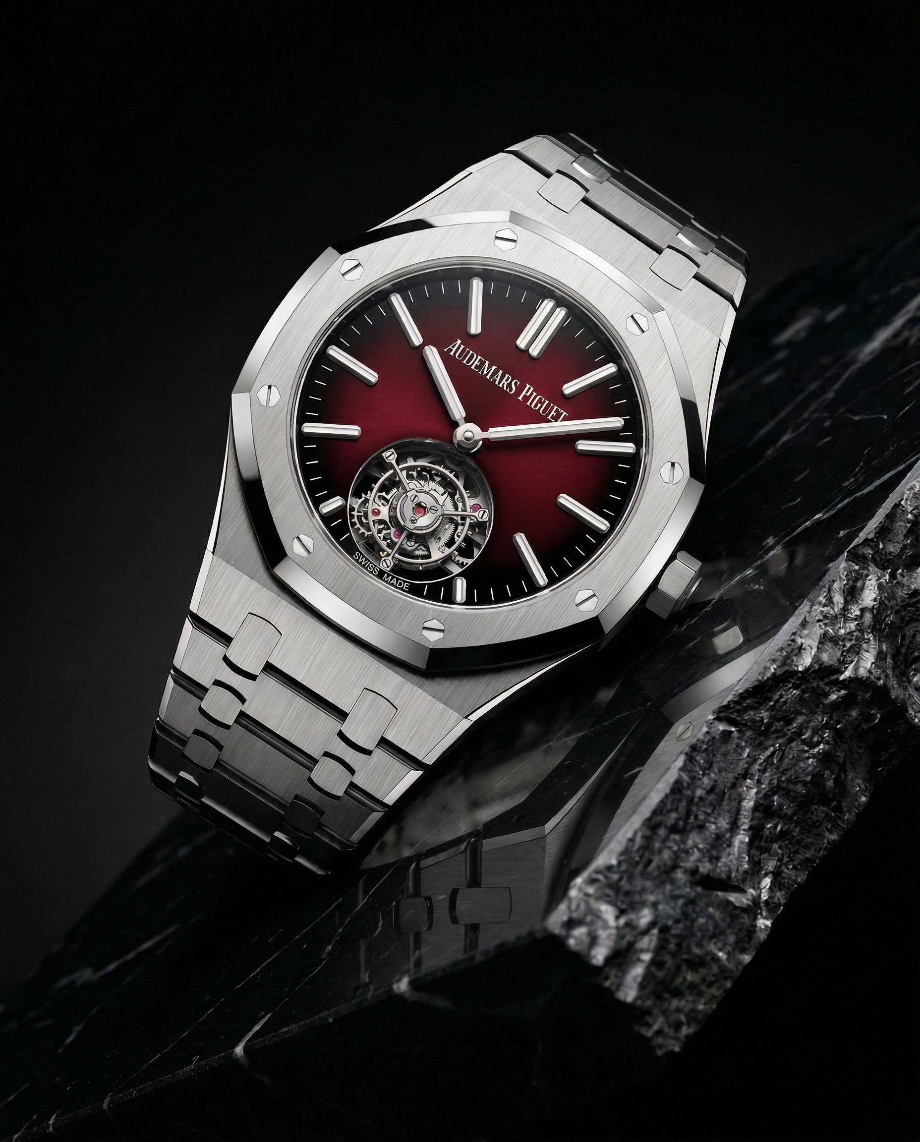 Audemars Piguet Royal Oak Flying Tourbillon Burgundy